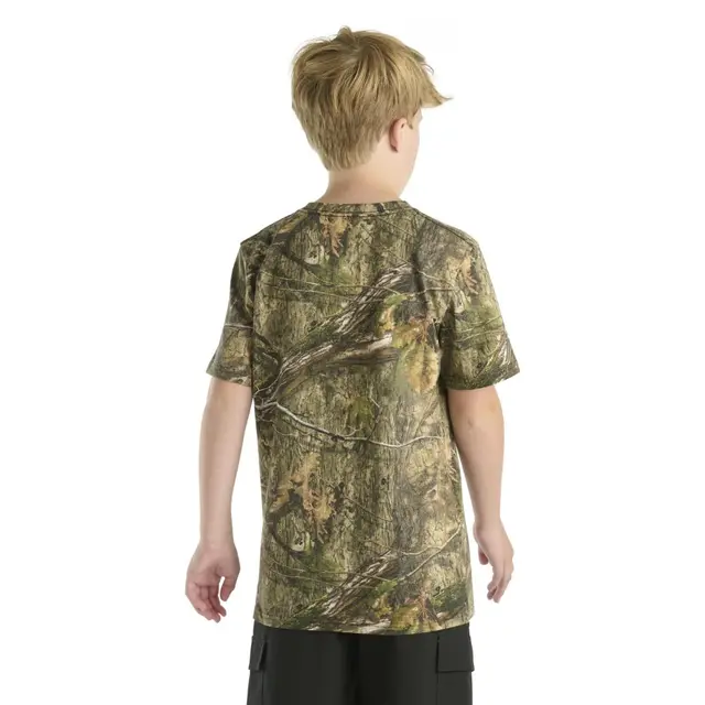 Carhartt Boy's Camo Logo Short Sleeve Shirt-CLEARANCE - Image 2