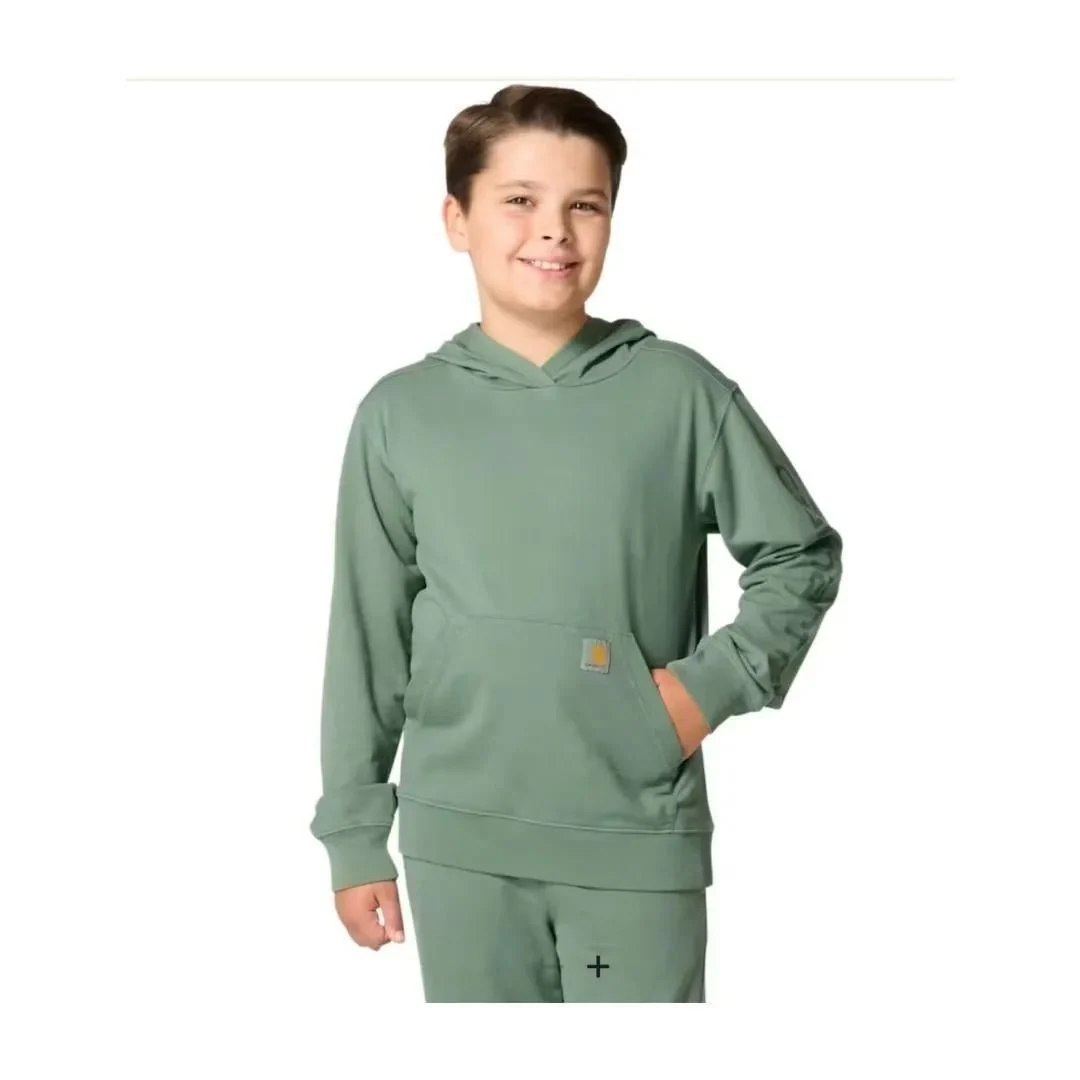 Carhartt Child/Boy's French Terry Graphic Sleeve Hoodie - Image 12