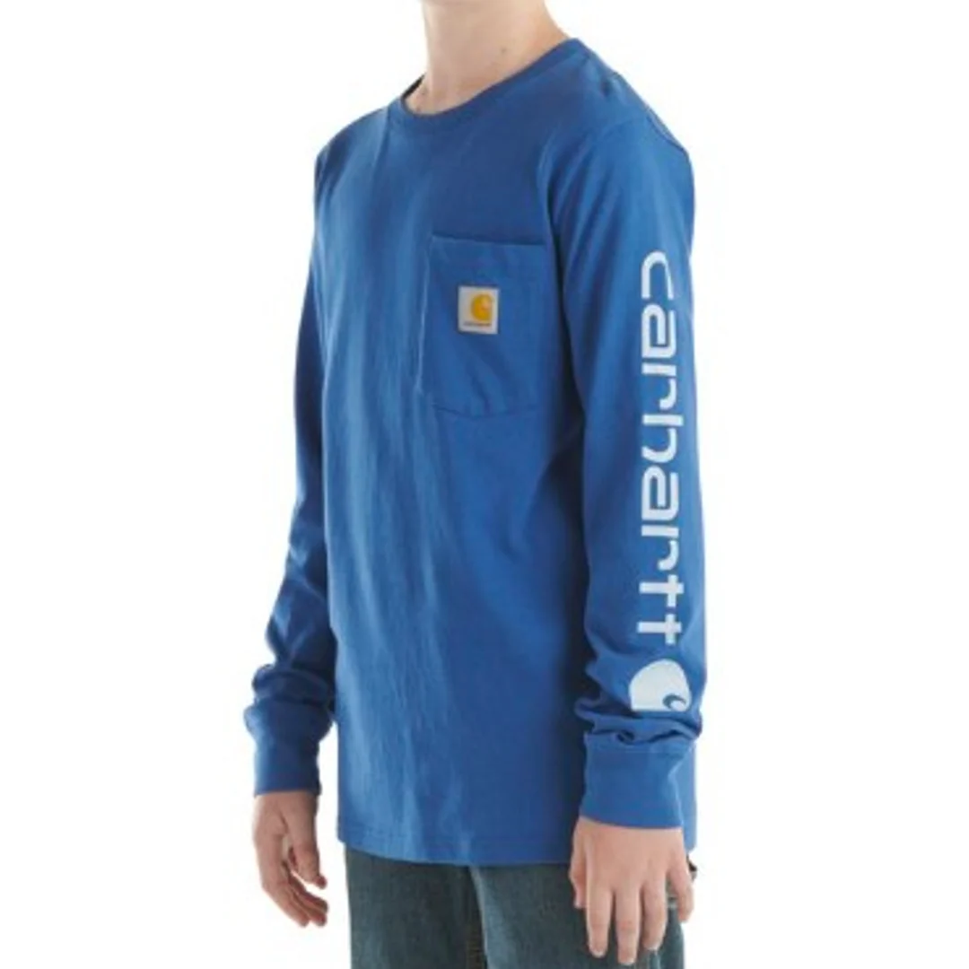 Carhartt Boys' Long-Sleeve Graphic Pocket T-Shirt - Image 2