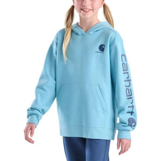 Carhartt Girls Long-Sleeve Graphic Sweatshirt