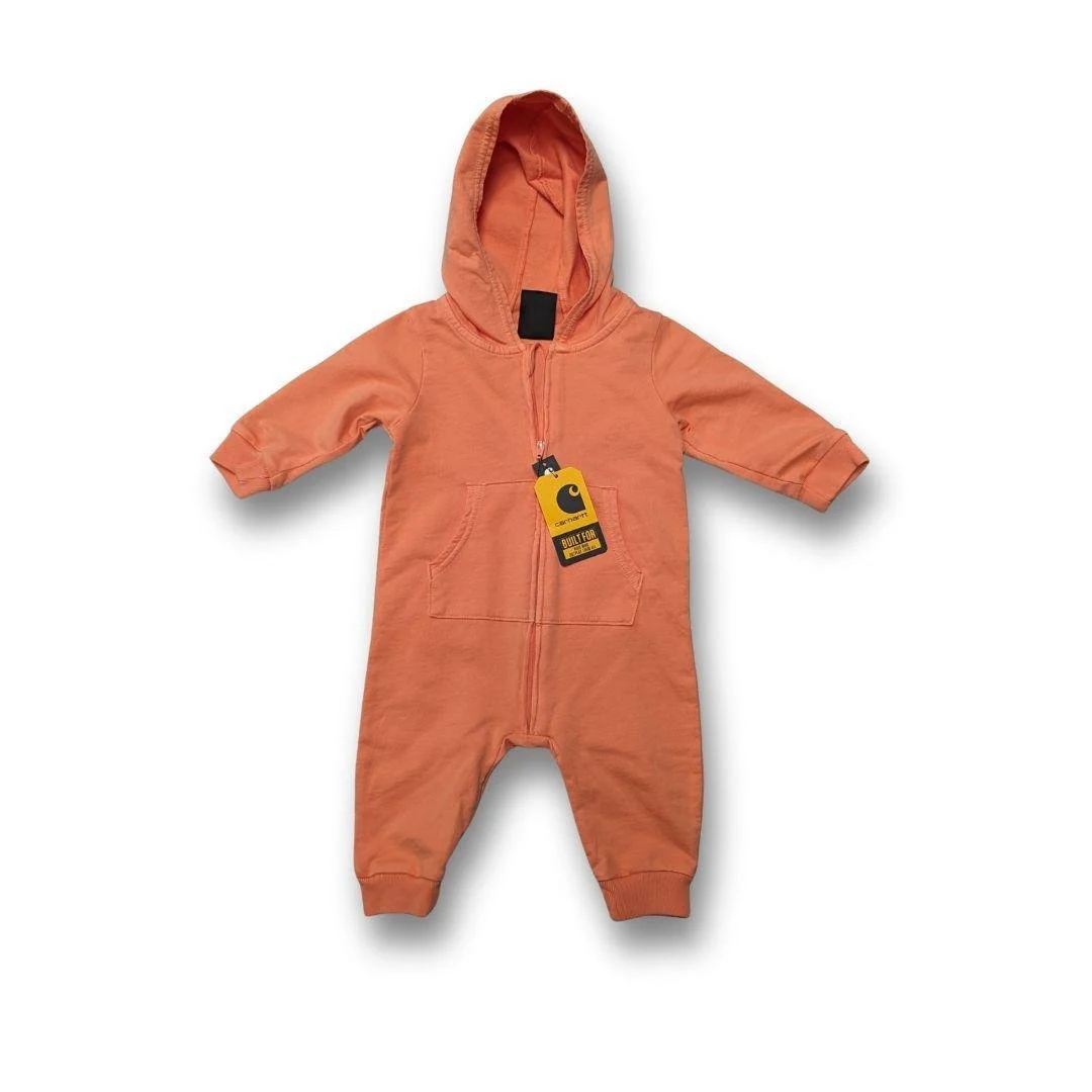 Carhartt Infant Boys' Zip Front Long Sleeve Onesie - Image 9