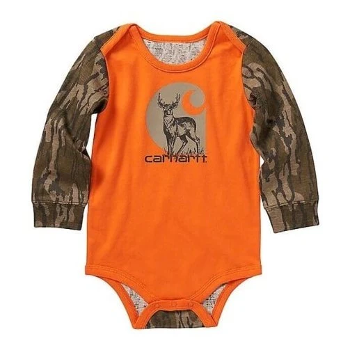 Carhartt Infant Onesie Long Sleeve Camo Deer