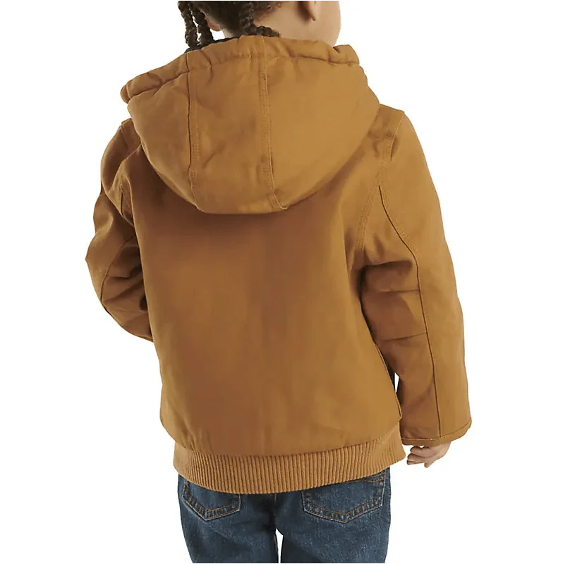 Carhartt Kid's Hooded Insulated Active Jacket - Image 2