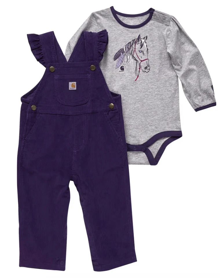 Carhartt Long Sleeve Bodysuit and Corduroy - Image 3