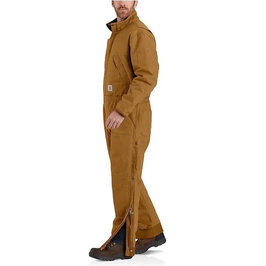 Carhartt Men's Coverall Loose Fit Washed Duck Insulated - Image 4