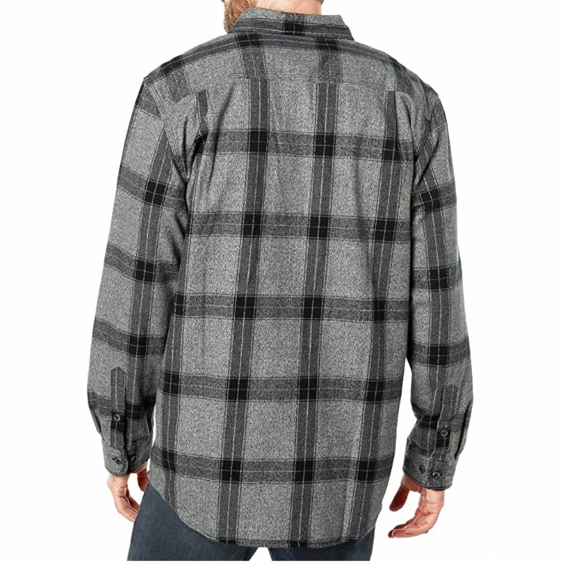 Carhartt Men’s Shirt Loose Fit Long Sleeve Heavyweight Flannel Plaid
