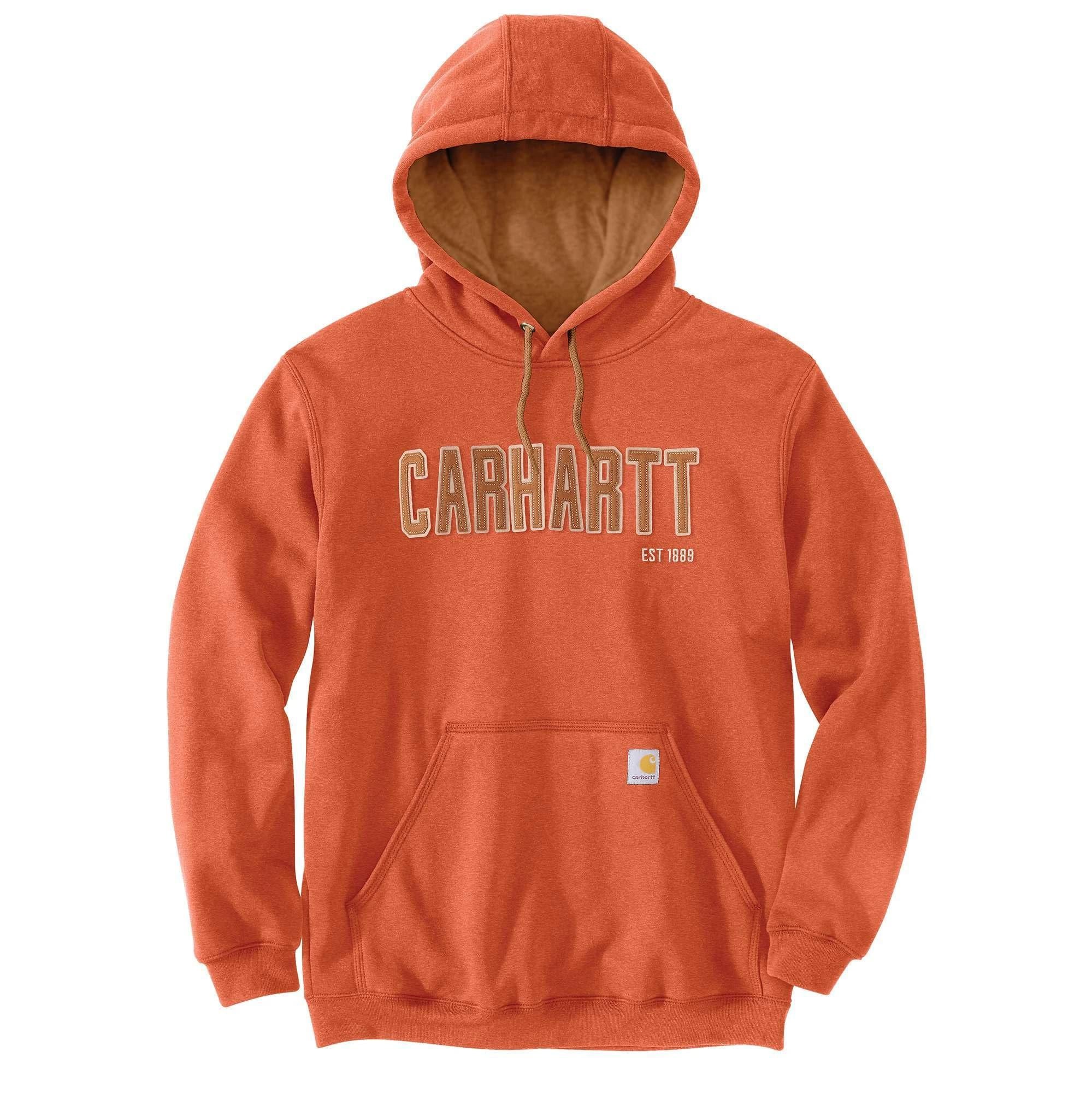 Carhartt Men’s Loose Fit Midweight Felt Logo Graphic Sweatshirt - Image 13