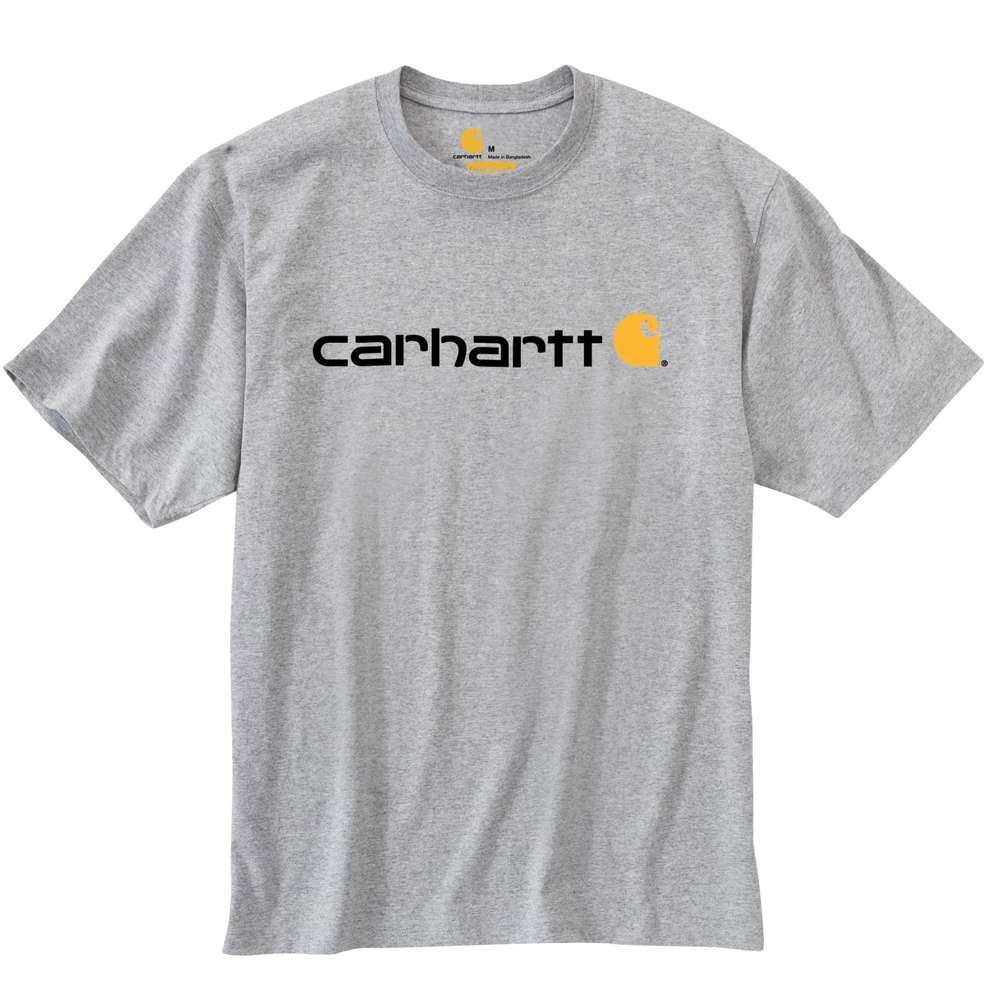 Carhartt Men’s T-Shirt Heavyweight Loose Fit Logo - Image 4
