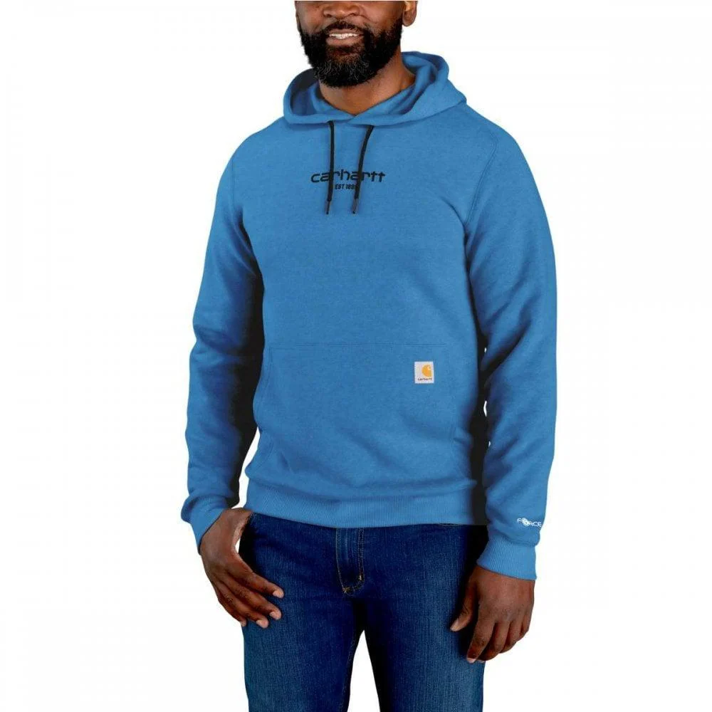 Carhartt Men's Force Relaxed Fit Lightweight Logo Graphic Sweatshirt - Image 4