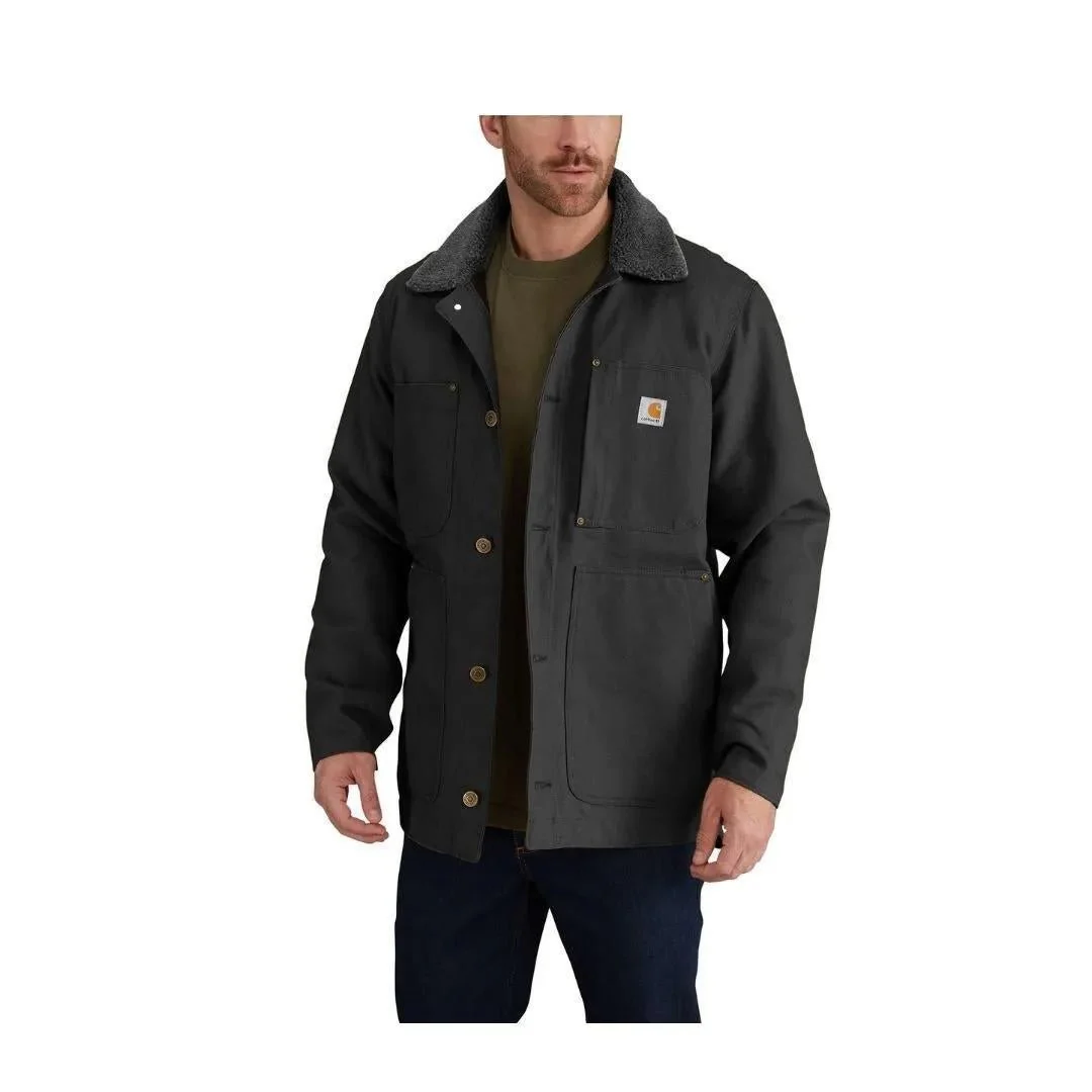 Carhartt Men's Full Swing Chore Coat Fleece Lined Jacket - Image 4
