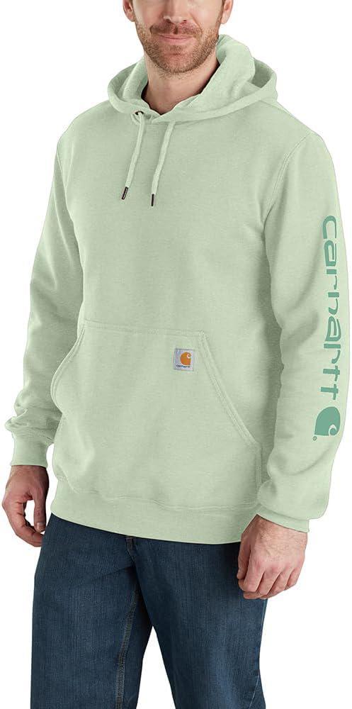 Carhartt Men's Hoodie Loose Fit Midweight Logo Pullover -CLEARANCE K288 - Image 11