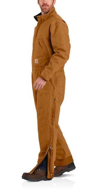 Carhartt Work Men's Coverall Arctic Lined Duck - Image 3