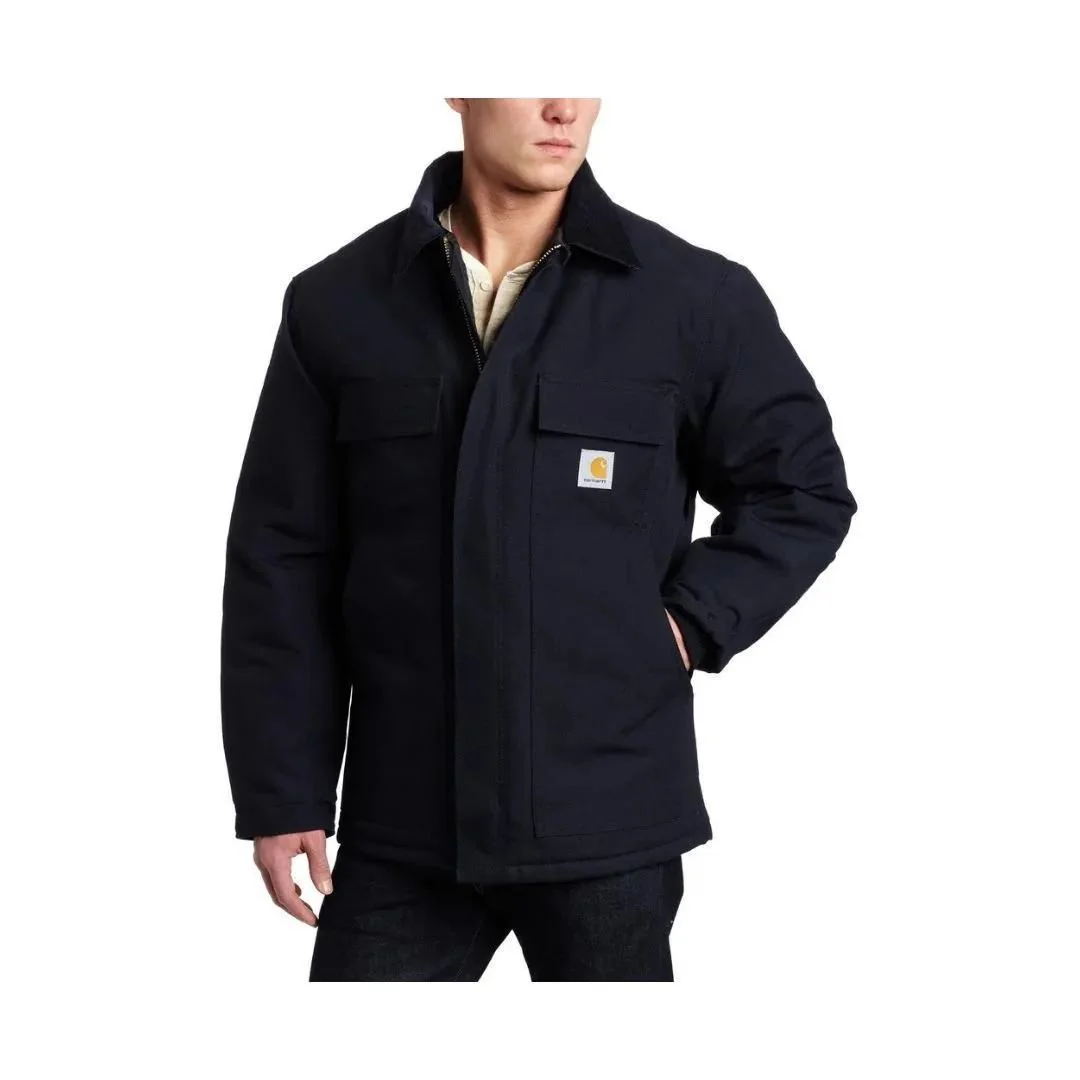 Carhartt Men's Jacket Insulated Loose Fit Firm Duck Traditional Coat - Image 17