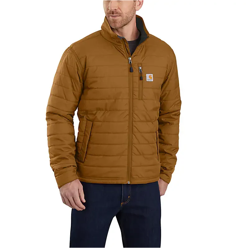 Carhartt Mens Rain Defender Relaxed Fit Lightweight Insulated Jacket - Image 7