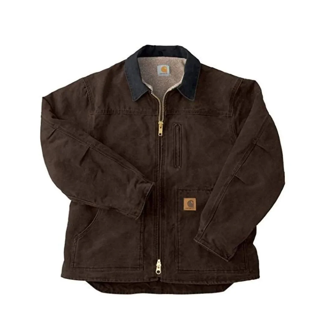 Carhartt Men's Sandstone Ridge Coat - Sherpa Lined - Image 3