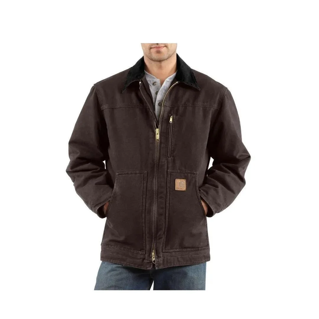 Carhartt Men's Sandstone Ridge Coat - Sherpa Lined - Image 6