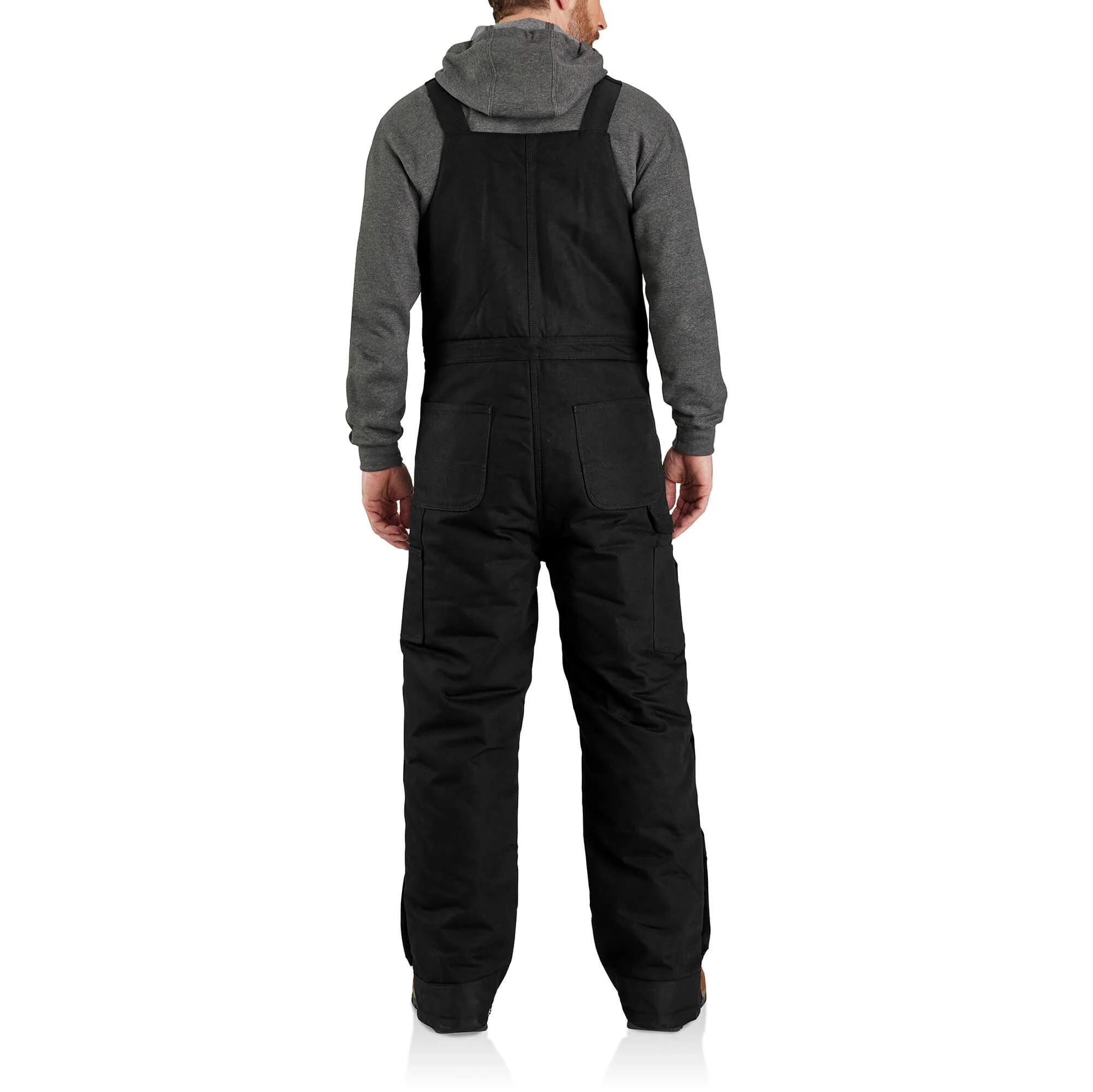 Carhartt Work Men's Bib Overalls Lined Duck Midweight -Clearance - Image 11