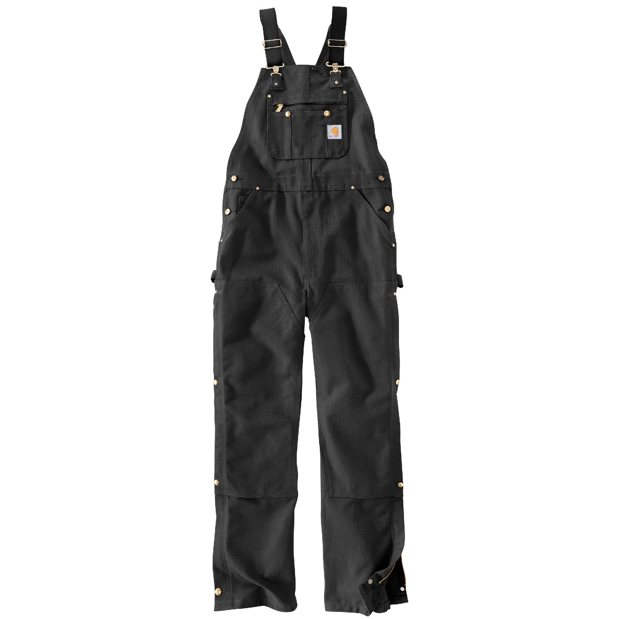 Carhartt Work Men's Bib Overalls Lined Duck Midweight -Clearance - Image 8