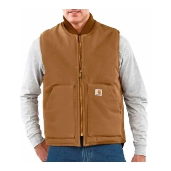 Carhartt Men's Vest Insulated Arctic Weight Duck