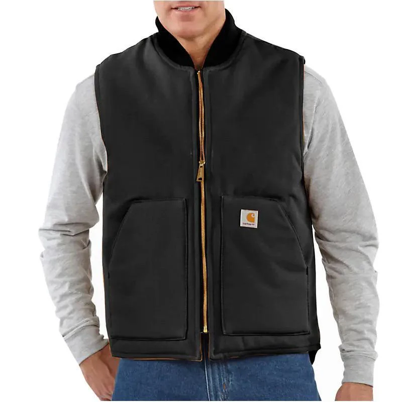 Carhartt Men's Vest Insulated Arctic Weight Duck - Image 15