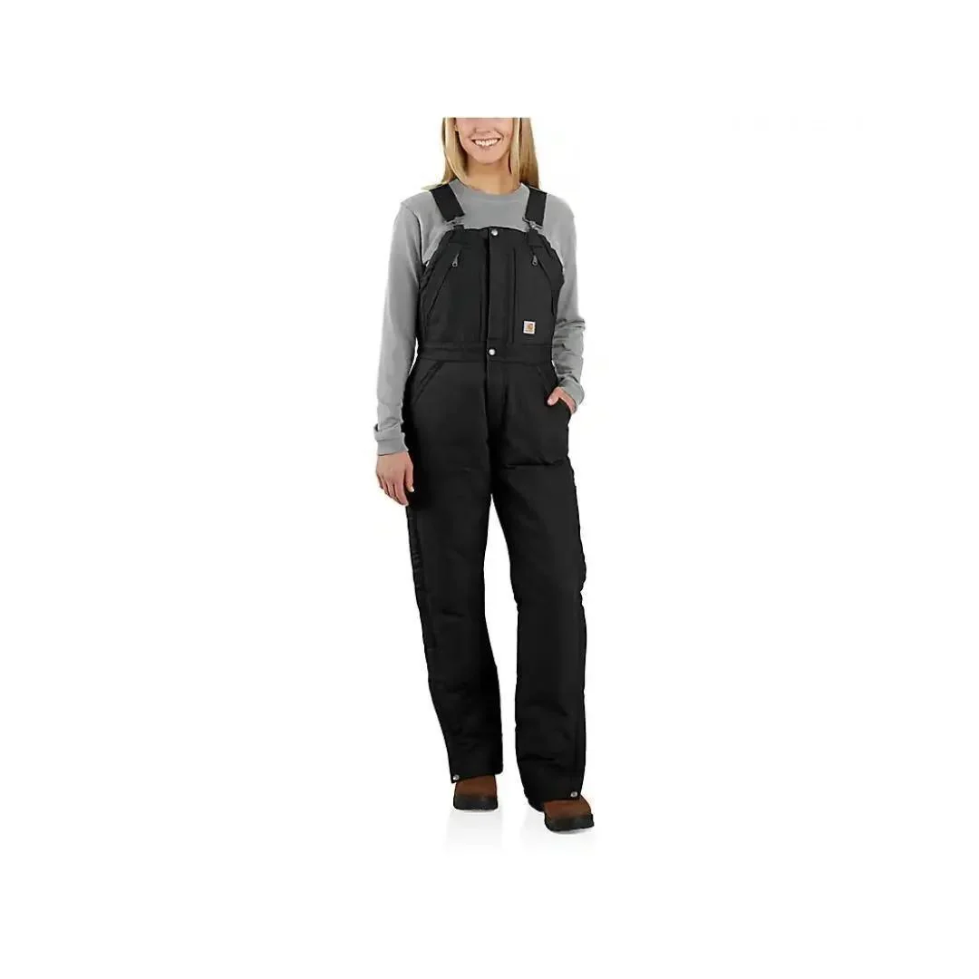 Carhartt Women’s Bib Overalls Insulated Loose Fit Washed Duck - Image 43