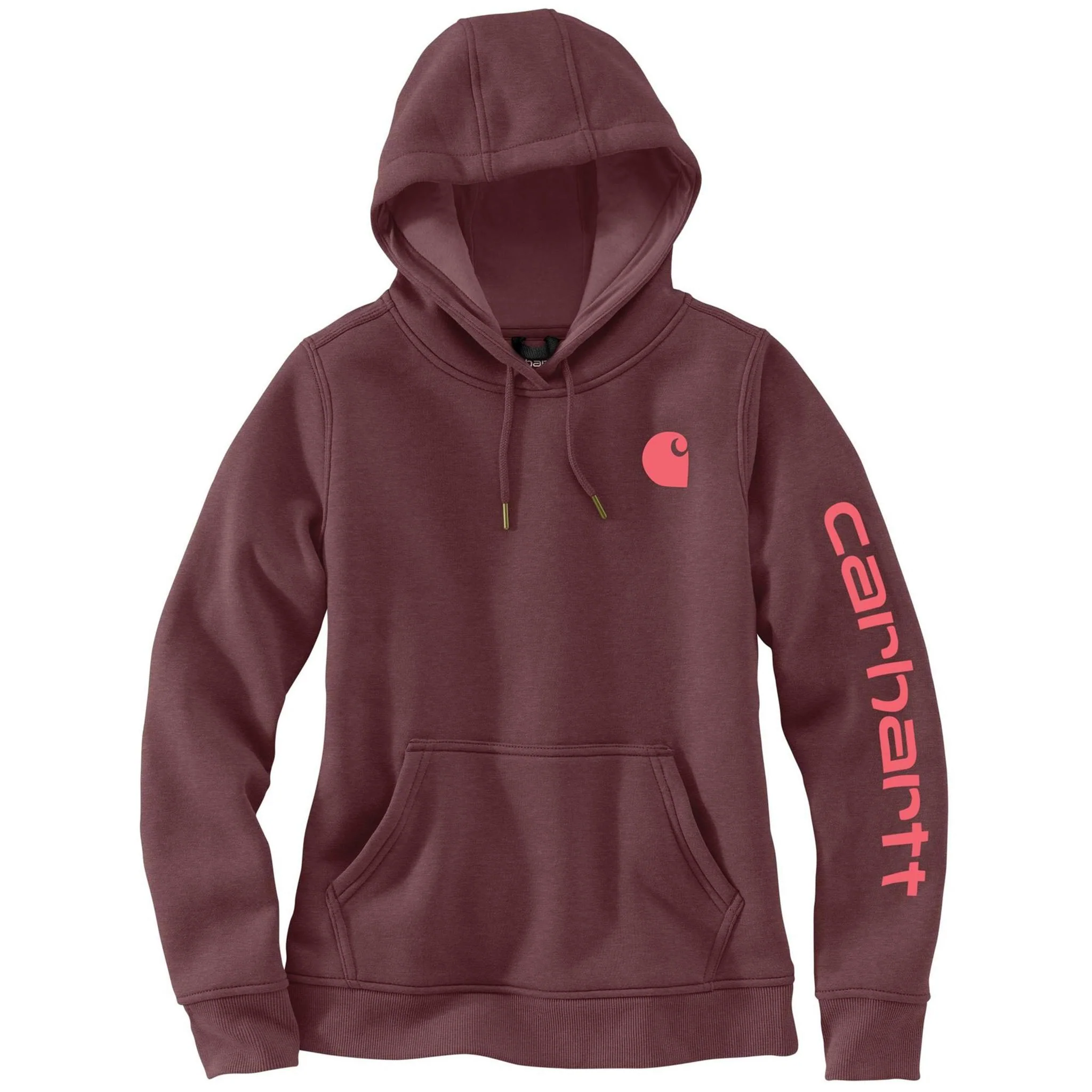 Carhartt Women's Relaxed Fit Sleeve Logo Graphic Hoodie - Image 5
