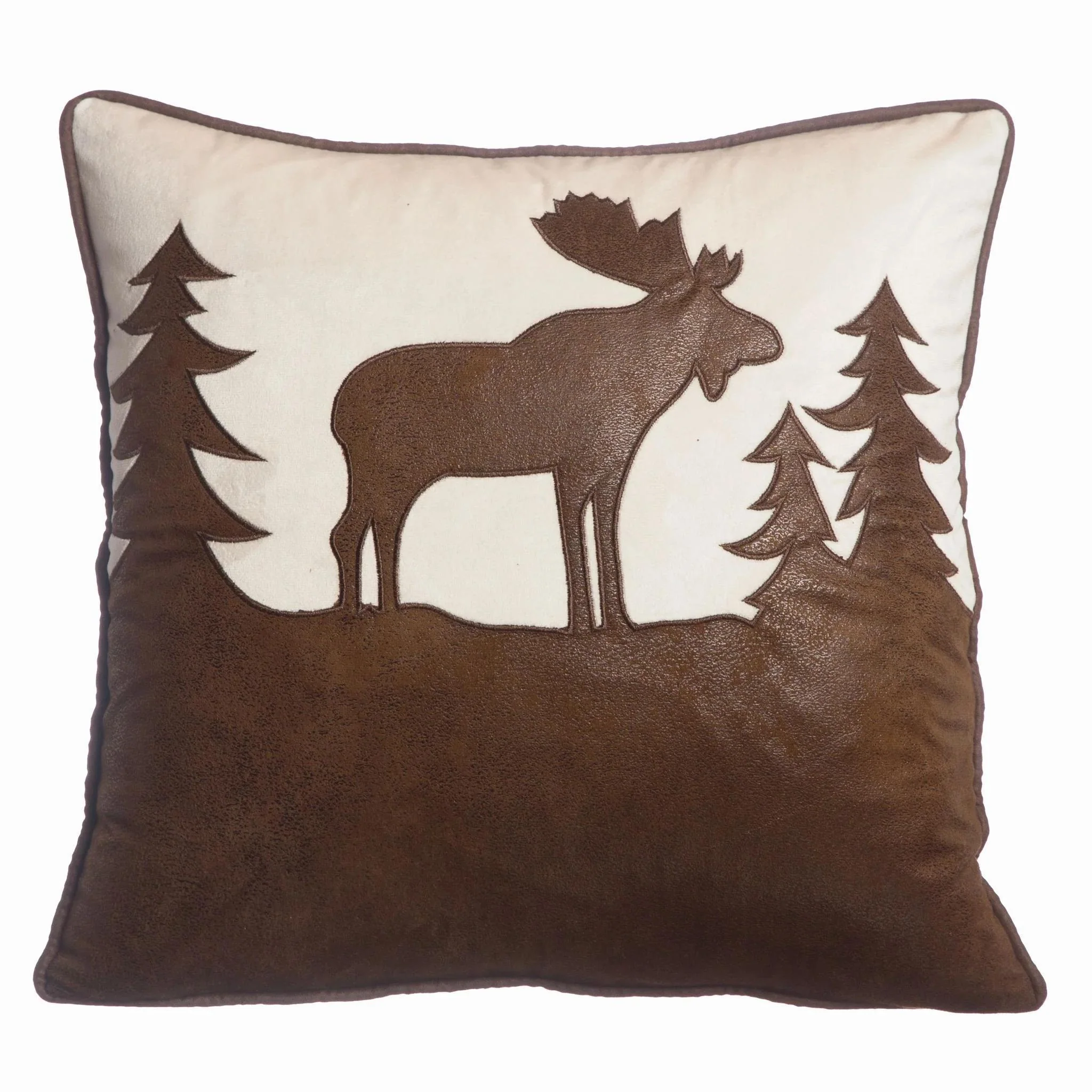 Carstens Misty Mountain Moose Pillow