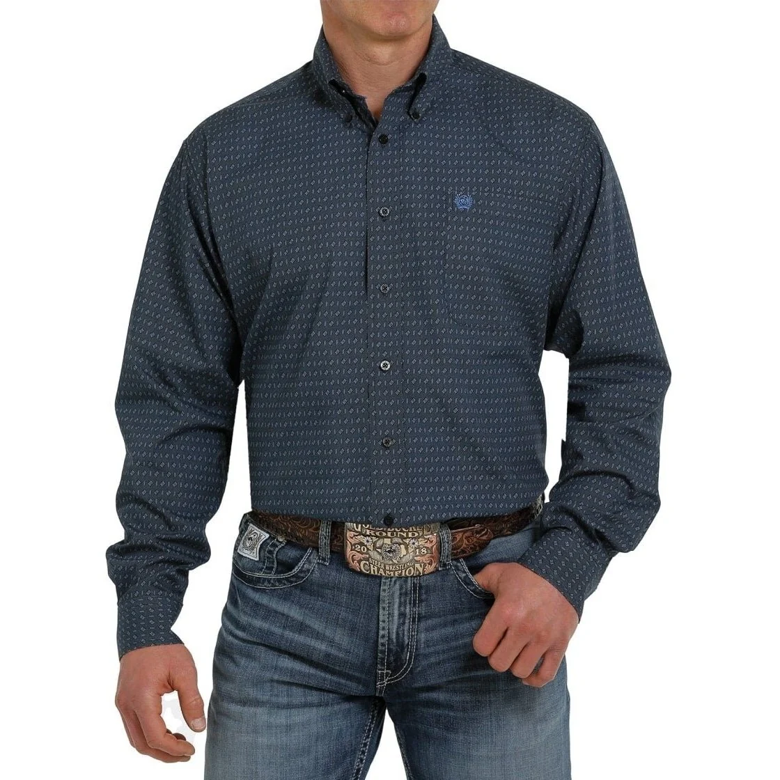 Cinch Men’s Shirt Western Classic Fit Long Sleeve Button Down