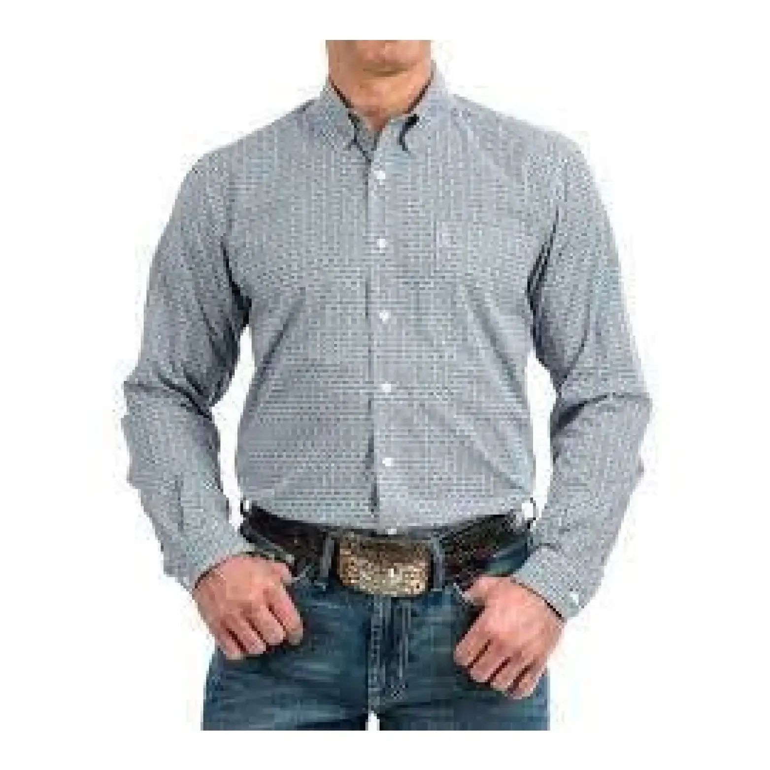 Cinch Men’s Shirt Modern Fit Long Sleeve Button Down - Image 2
