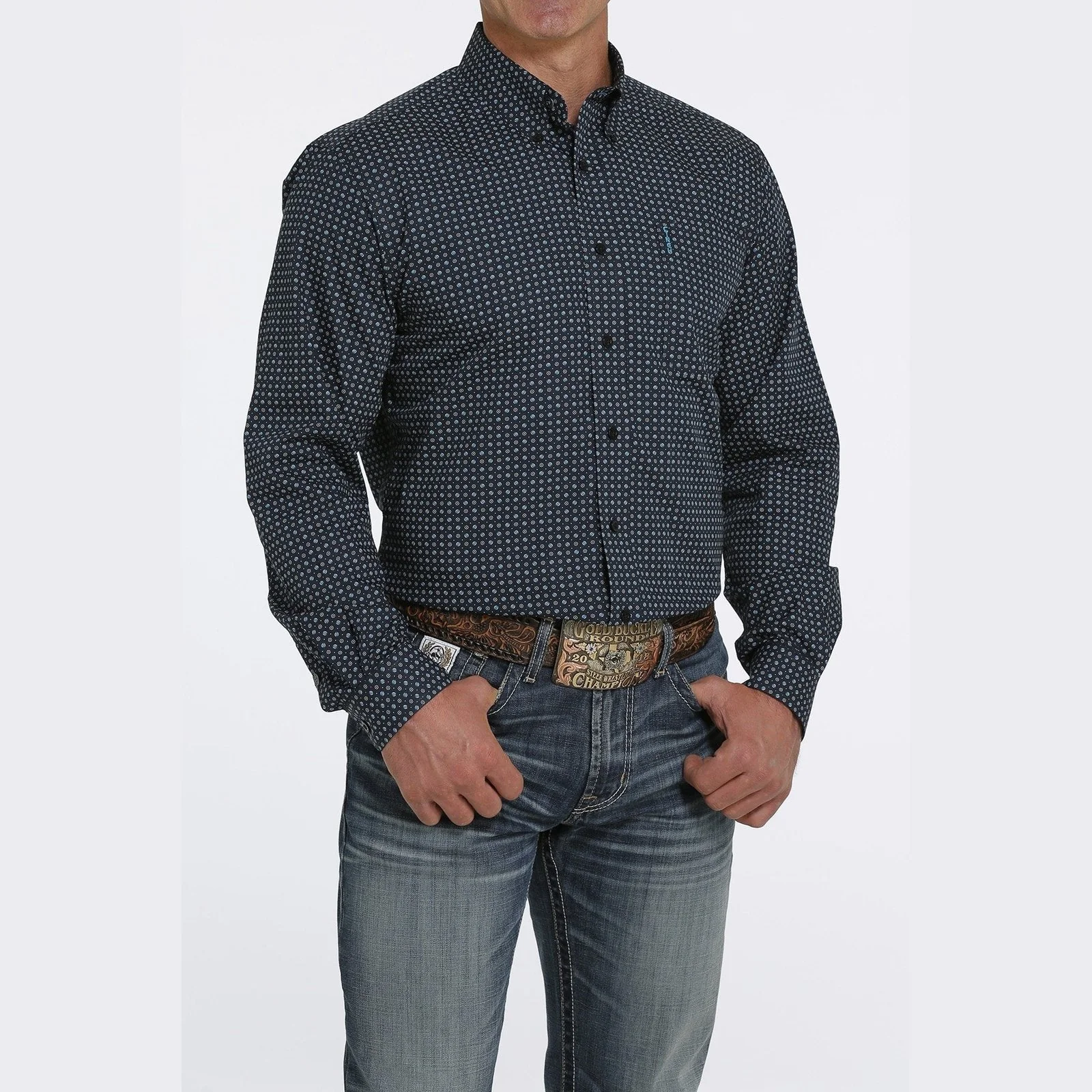 Cinch Men’s Modern Fit Button Down Western Shirt - Image 2