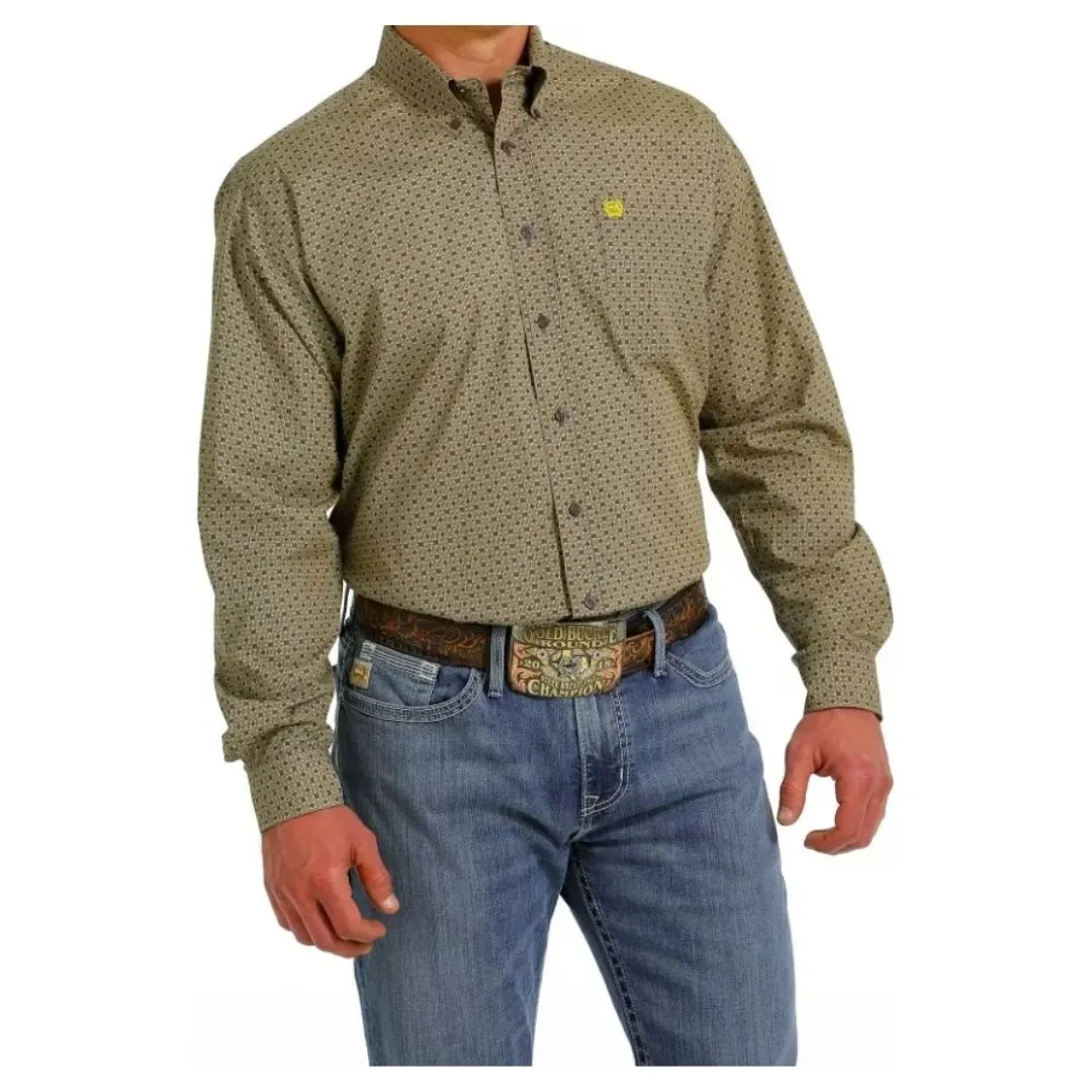 Cinch Men’s Print Long Sleeve Button Up - Image 2