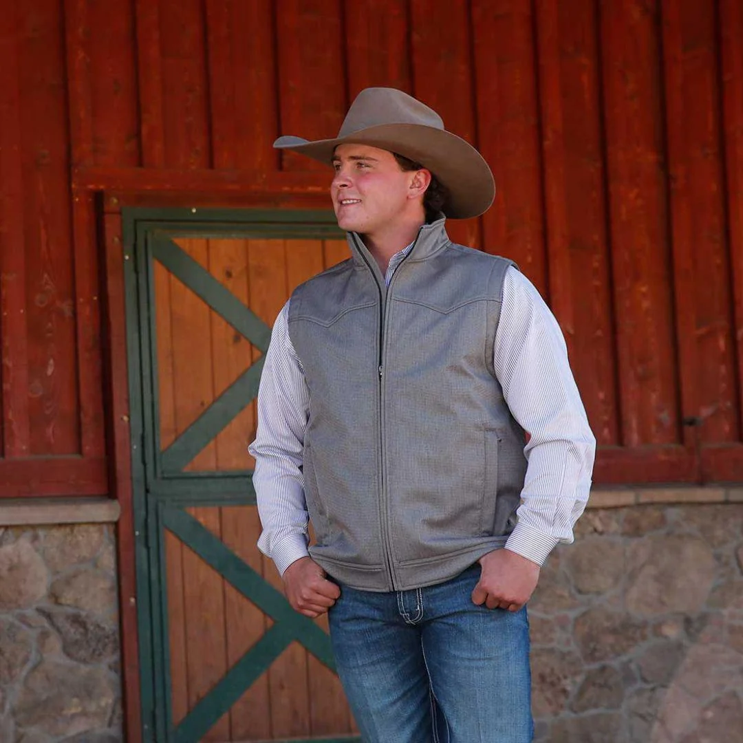 Cinch Men's Bonded Soft Shell Vest - Image 2