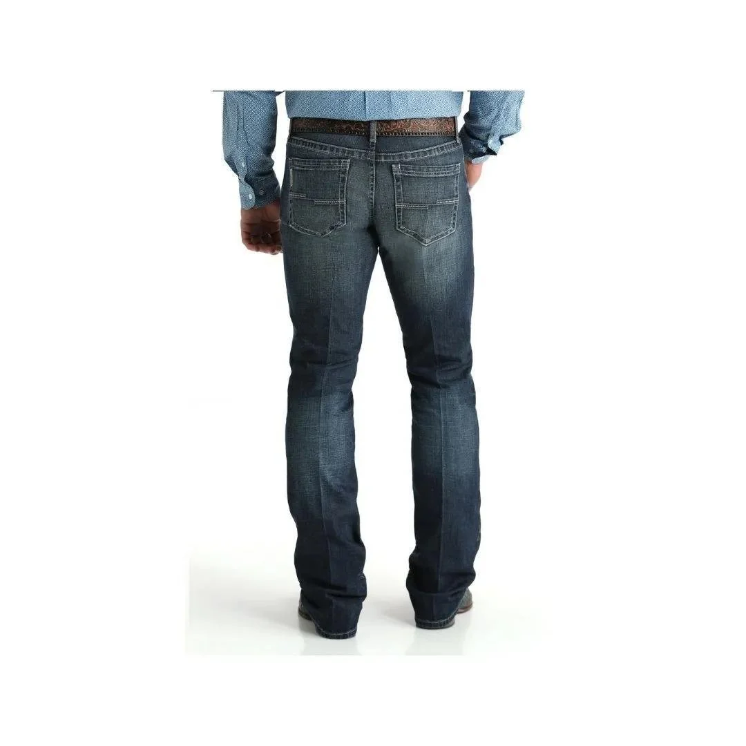 Cinch Men's Ian Mid-Rise, Slim Boot Cut Jeans Dark Stone - Image 3