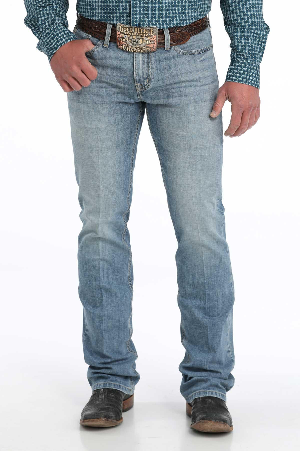 Cinch Men's Jeans Ian Light Stone Wash - Image 3