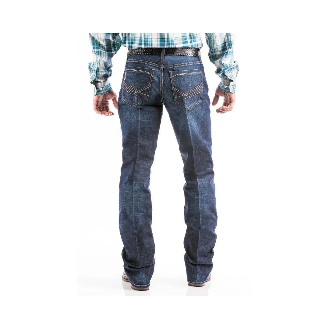 Cinch Men's Jeans Ian Slim Mid-Rise Boot Cut Dark Stonewash - Image 2