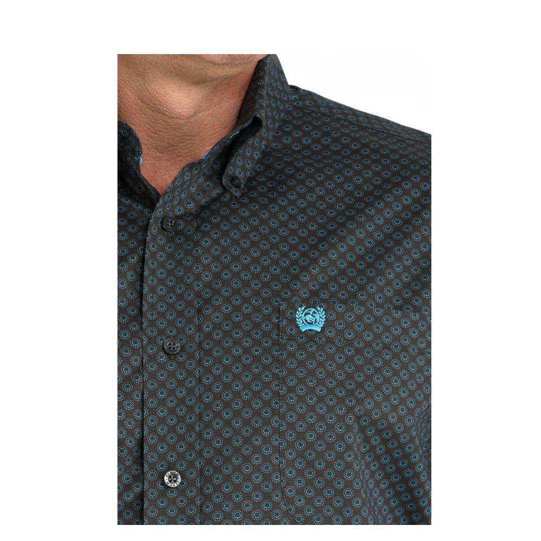 Cinch Men's L/S Button Down print shirt classic fit - Image 4