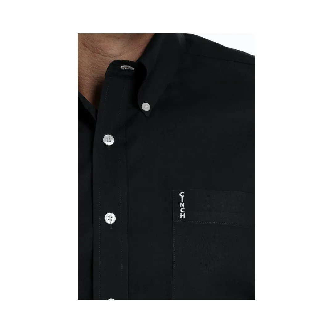 Cinch Men's Modern Fit Button-Down Shirt Solid Colour - Image 3