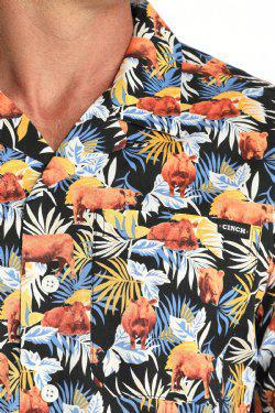 Cinch Men's Aloha Angus Camp Shirt - Multi - Image 2