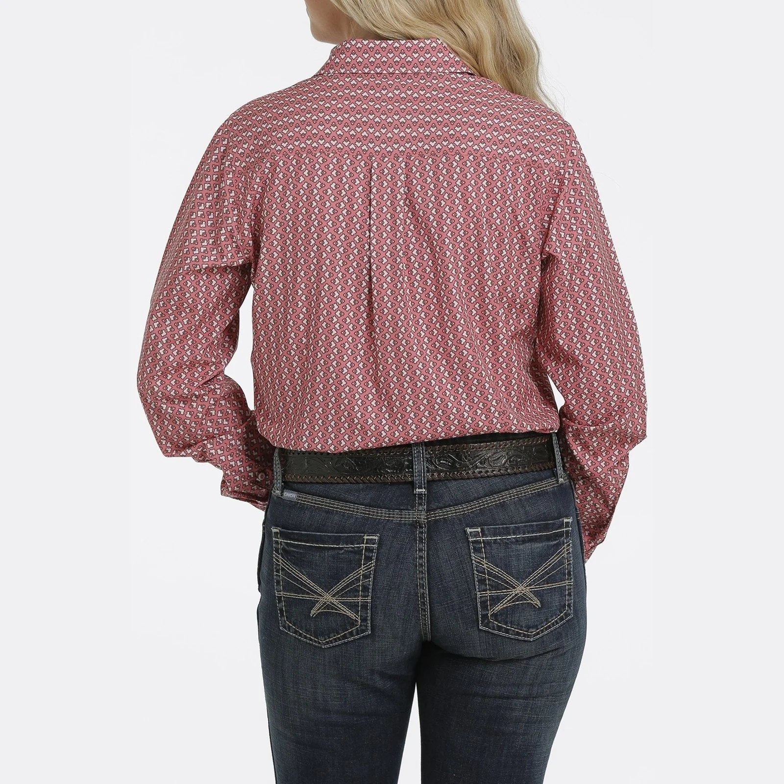 Cinch Women’s Western Long Sleeve Button Down Shirt Arenaflex - Image 2