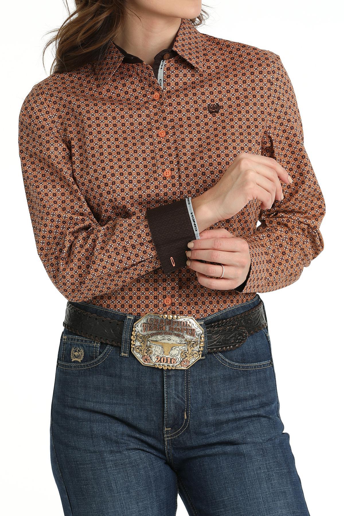 Cinch Women's Button Up Shirt - Image 3