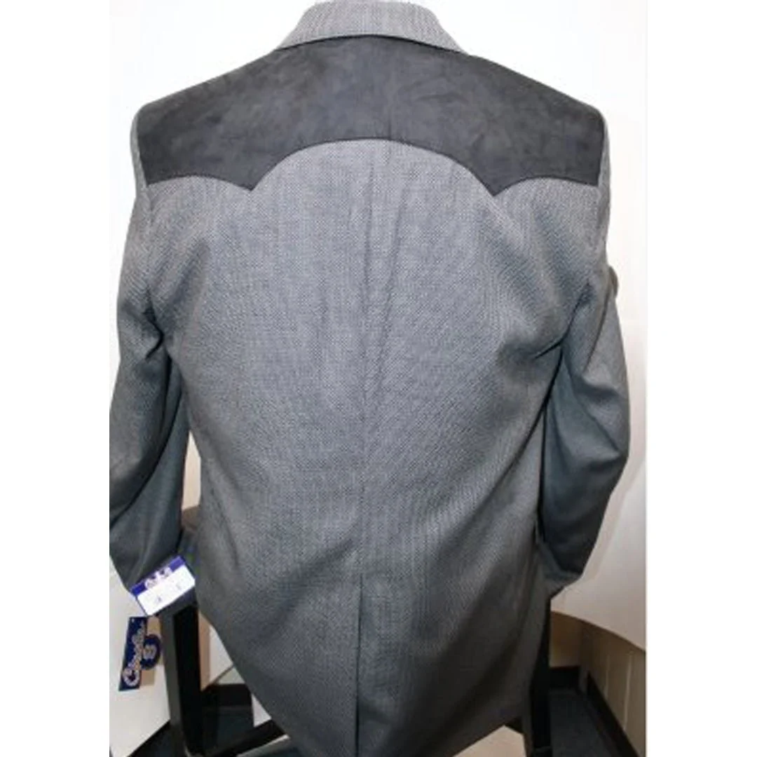 Circle S Men's Sport Jacket Lubbock Black Print - Image 8