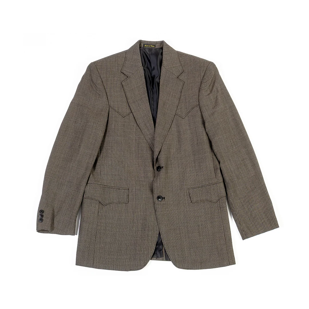 Circle S Men's Western Lambswool Sport Coat Plano - Image 3