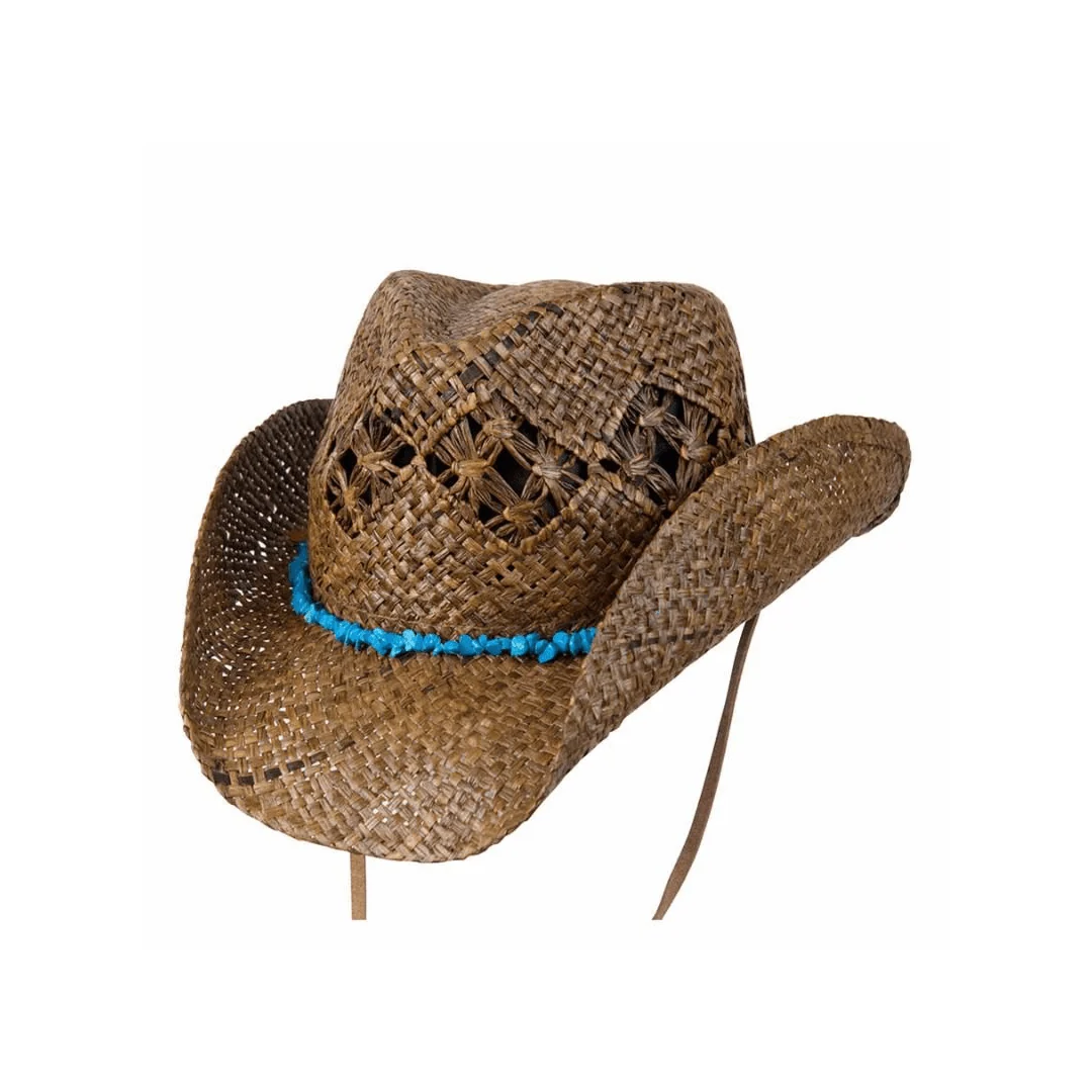 Conner Hats Cascade Mountain Organic Raffia Straw Western Cowboy Hat - Image 2