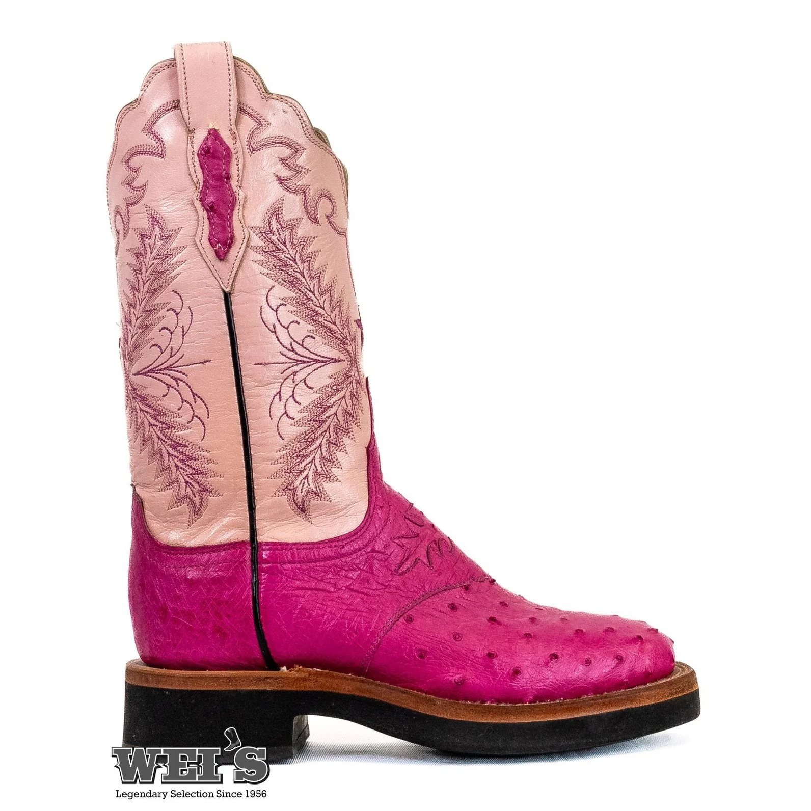 Lucchese Women's Ostrich Crepe Sole Clearance - Image 2