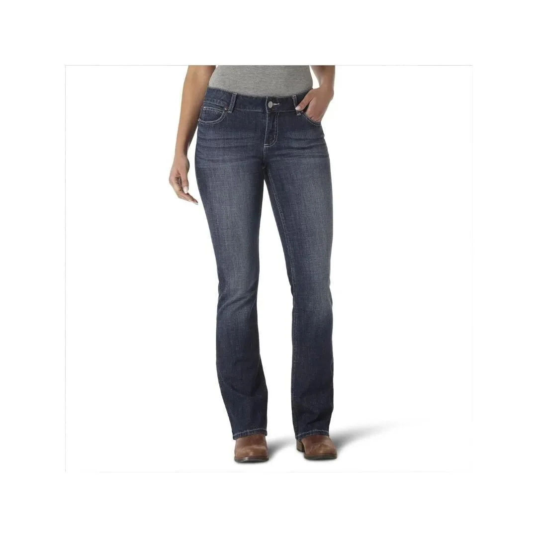 Wrangler Women’s Jeans Essential Mid-Rise Bootcut Jean - Image 39