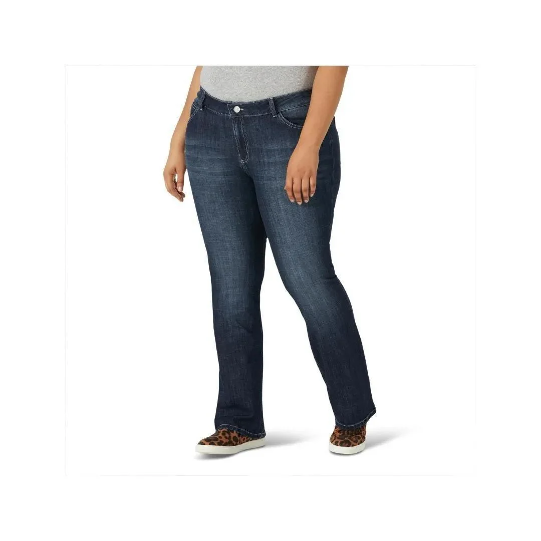 Wrangler Women’s Jeans Essential Mid-Rise Bootcut Jean - Image 58