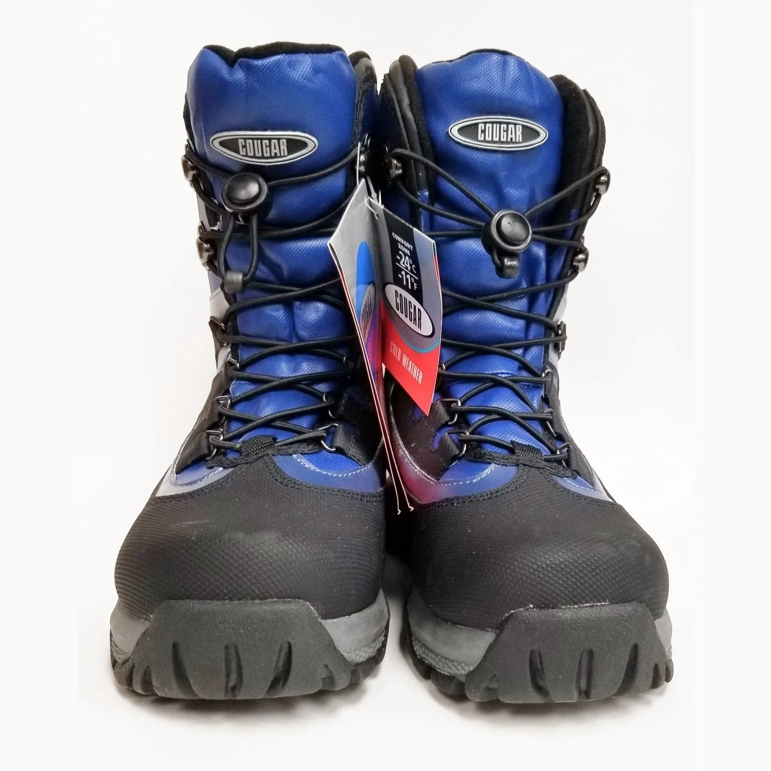 Cougar Boys Winter Boots Strike Sport Waterproof Blue - Image 3