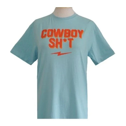 Cowboy Sh!t Unisex T-Shirt Lighting Blue \