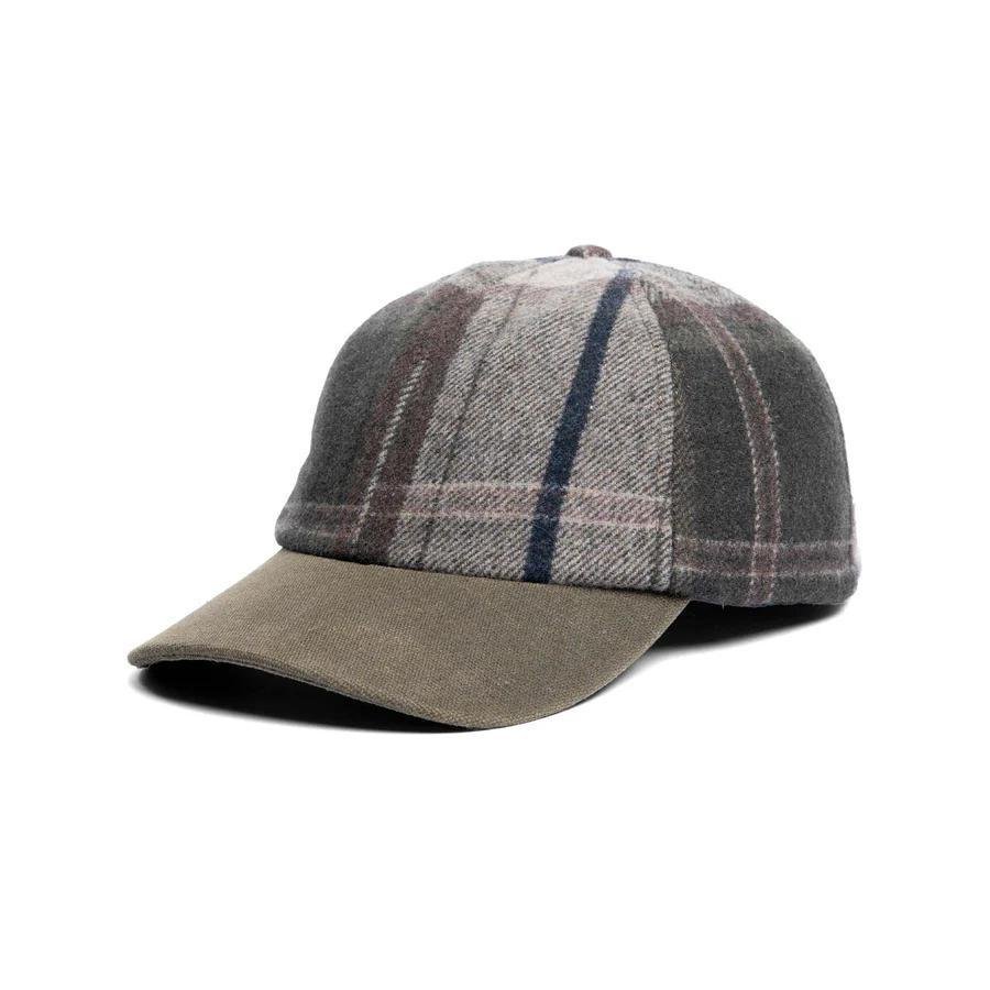 Crown Cap Woodland Plaid Ball Cap with Dropdown Ear band