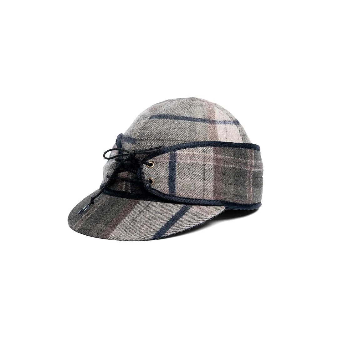 Crown Cap Woodland Plaid Railroad Winter Cap - Image 9